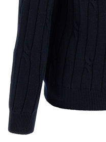Zanone Cashmere Polo Shirt Blue