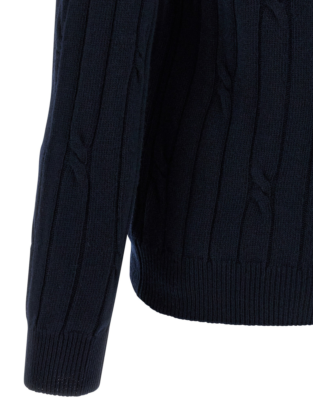 Zanone Cashmere Polo Shirt Blue, view 4