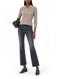 Max Mara Women's Cashmere Polo Shirt Beige