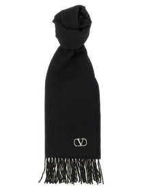 Valentino Cashmere Scarf Valentino Garavani White