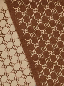 Gucci Men's Cashmere Scarf Beige