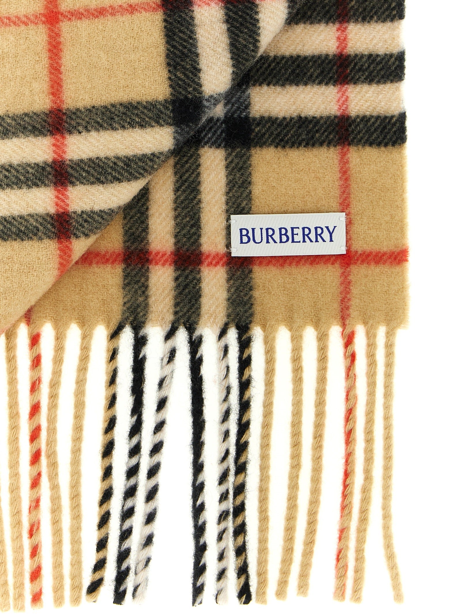 Burberry Cashmere Scarf Beige