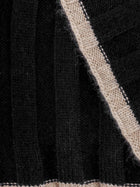 Brunello Cucinelli Men's Cashmere Scarf Black, view 2