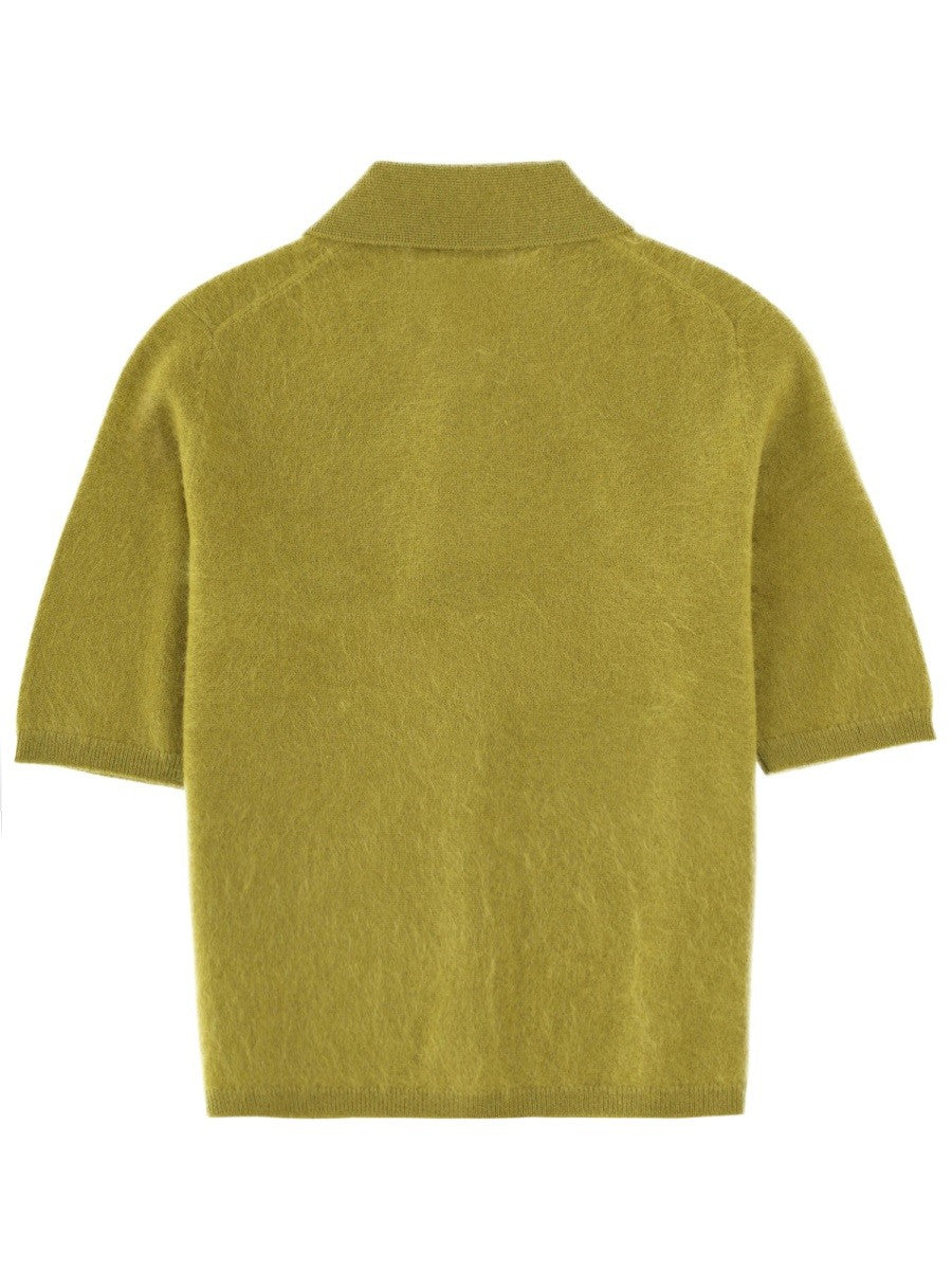 Theory Women's Cashmere Shirt Green