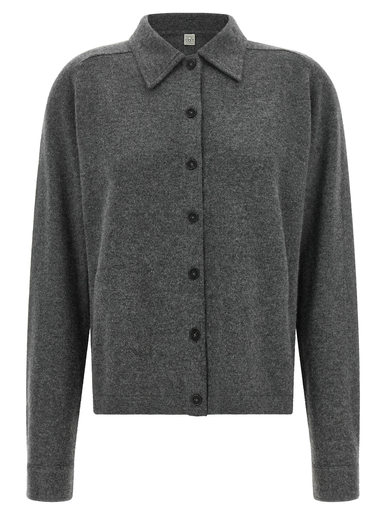 Toteme Cashmere Shirt Grey