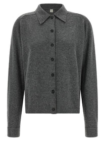 Toteme Cashmere Shirt Grey