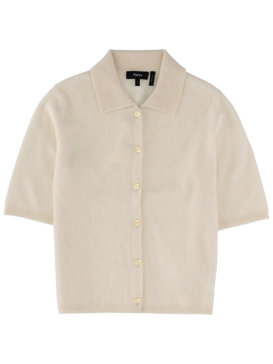 Theory Women's Cashmere Shirt White