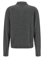Toteme Cashmere Shirt Grey, view 2