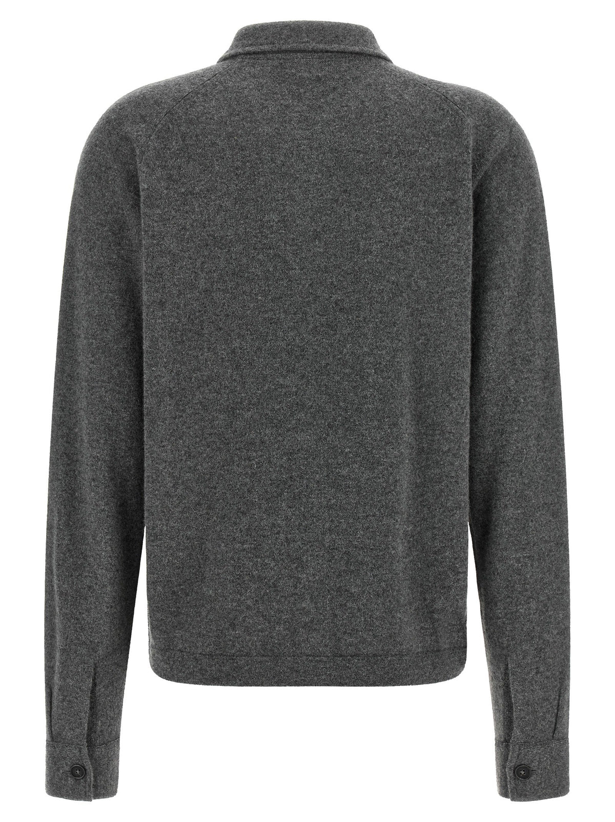 Toteme Cashmere Shirt Grey, view 2