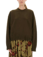 Uma Wang Women's Cashmere Sweater Green