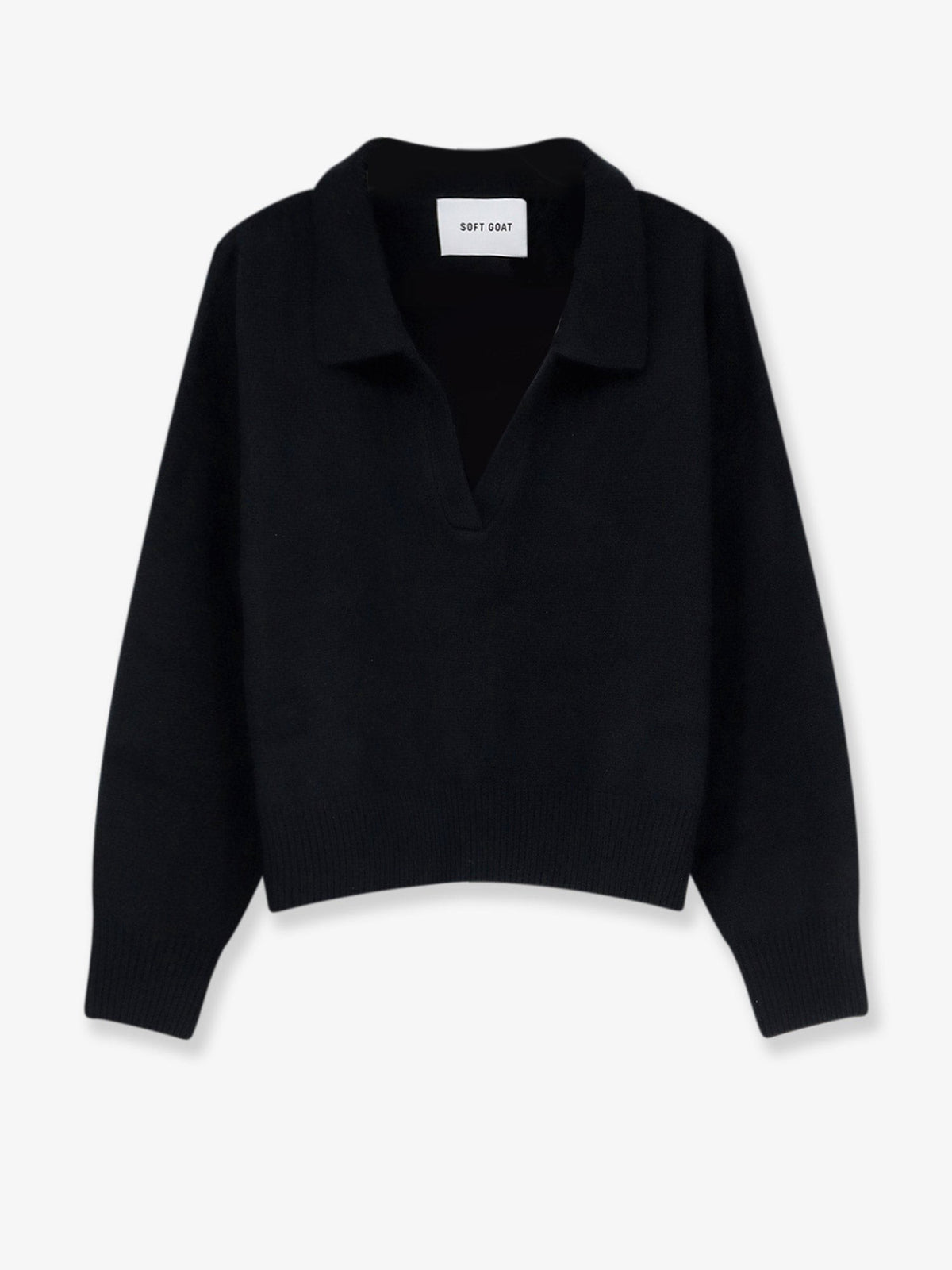 Soft Goat Women's Cashmere Sweater Black