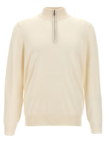 Brunello Cucinelli Cashmere Sweater White