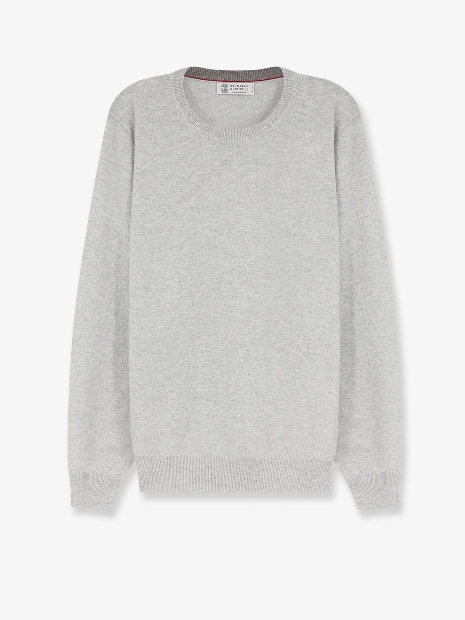 Brunello Cucinelli Men's Cashmere Sweater Grey