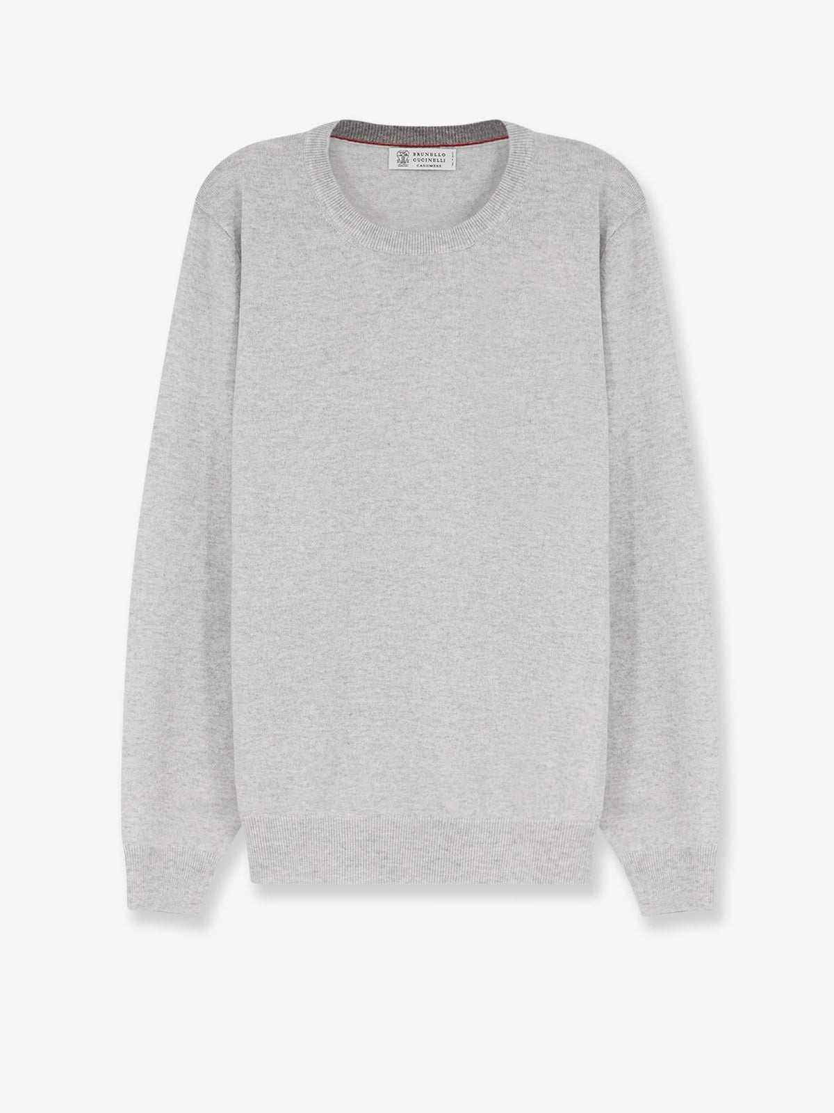 Brunello Cucinelli Men's Cashmere Sweater Grey