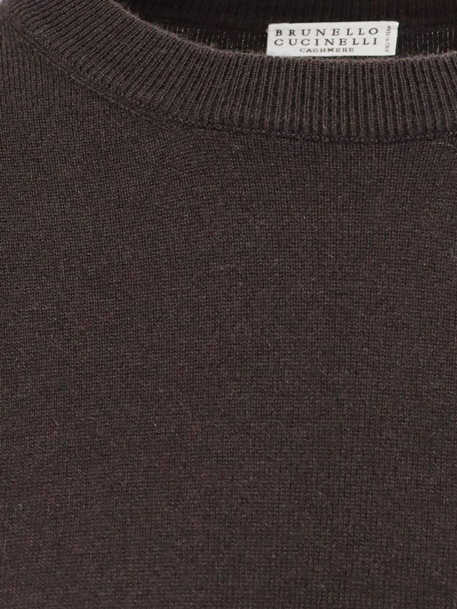 Brunello Cucinelli Women's Cashmere Sweater Brown