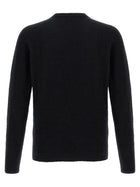 Roberto Collina Cashmere Sweater Black, view 2