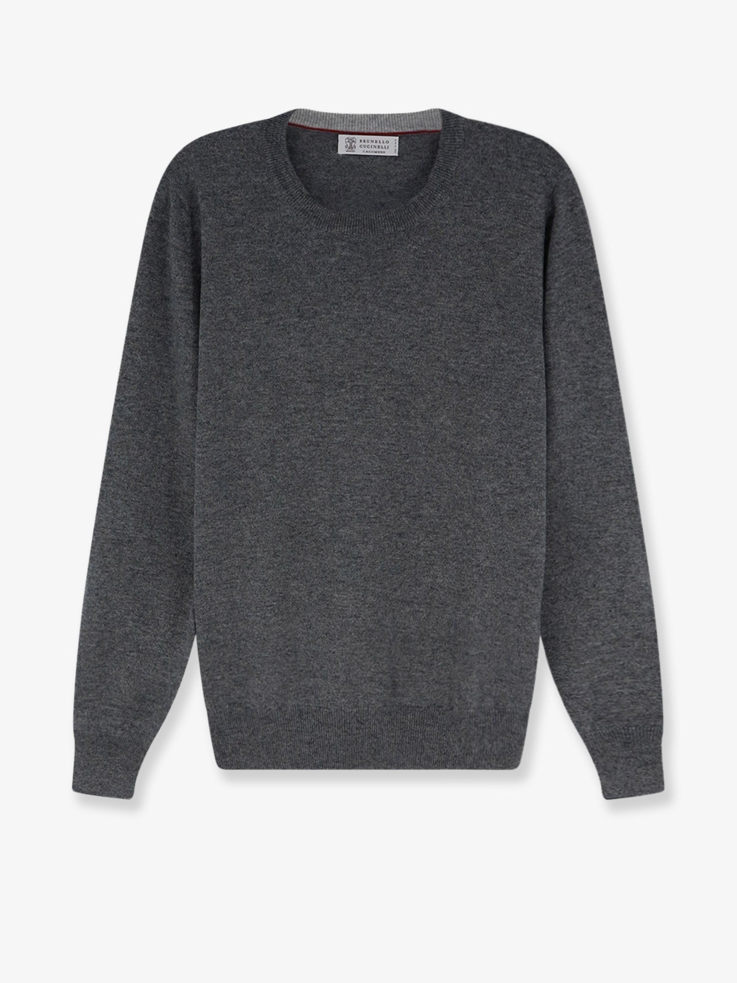 Brunello Cucinelli Men's Cashmere Sweater Grey