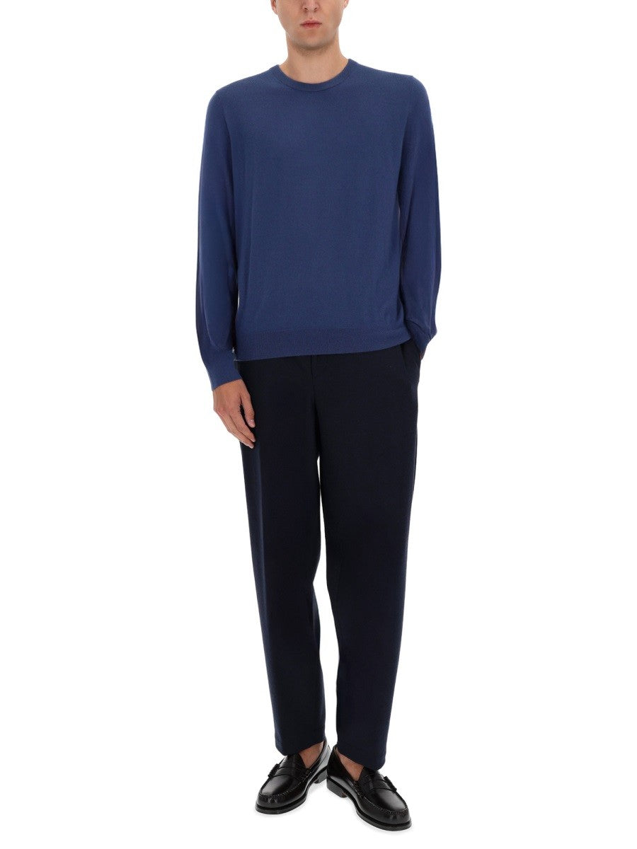 Boss Camel Men's Cashmere Sweater Blue