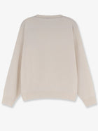 Brunello Cucinelli Women's Cashmere Sweater White, view 2