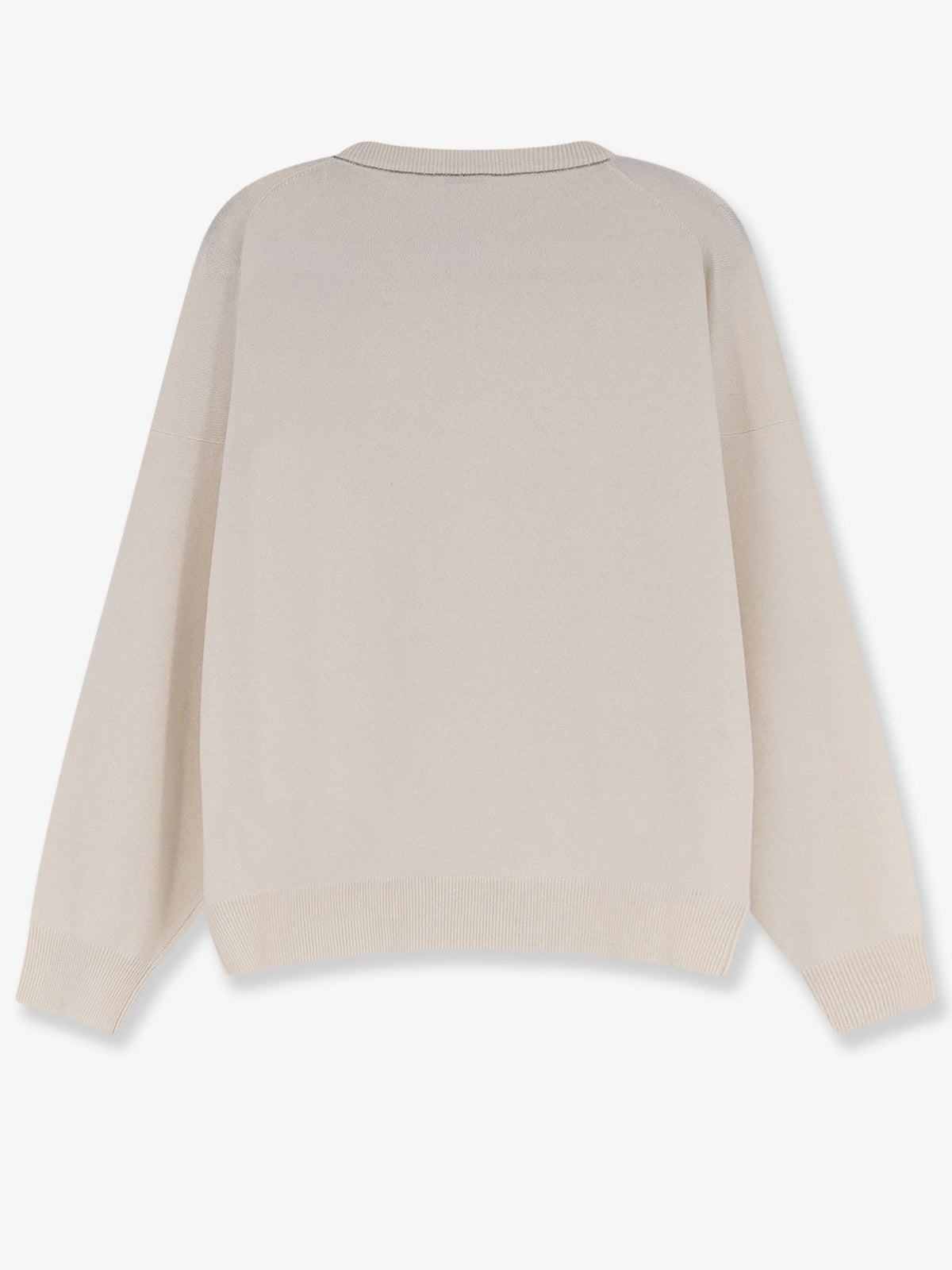 Brunello Cucinelli Women's Cashmere Sweater White, view 2