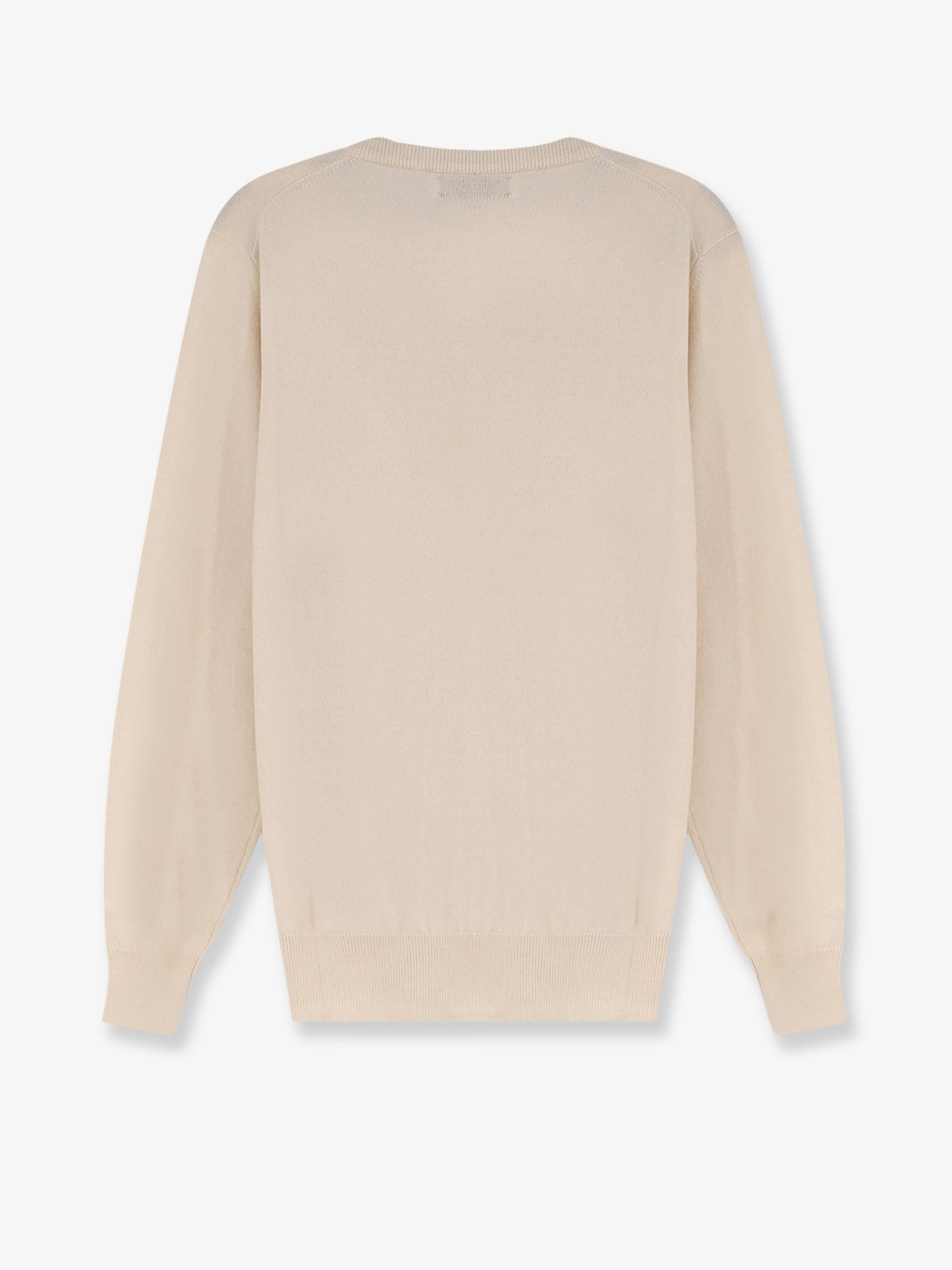 Brunello Cucinelli Men's Cashmere Sweater White