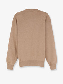 Brunello Cucinelli Men's Cashmere Sweater Beige