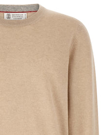 Brunello Cucinelli Cashmere Sweater Beige