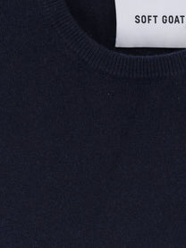 Soft Goat Men's Cashmere Sweater Blue