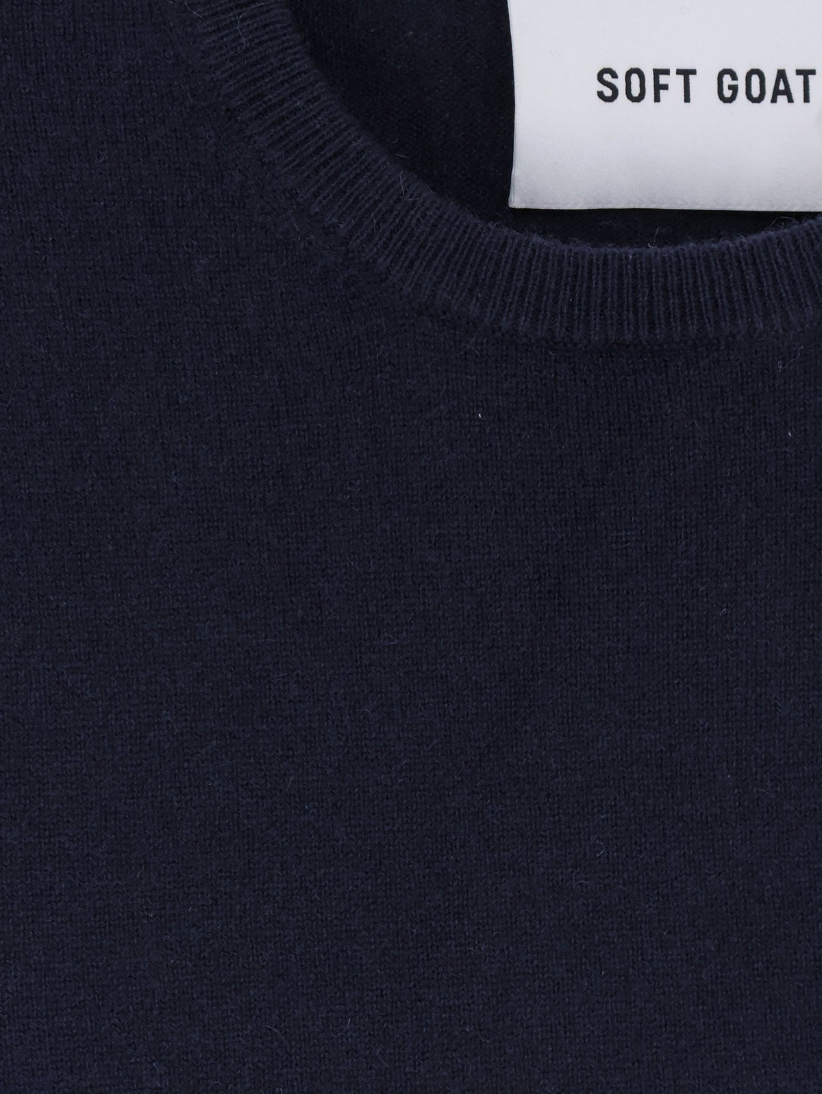Soft Goat Men's Cashmere Sweater Blue, view 3