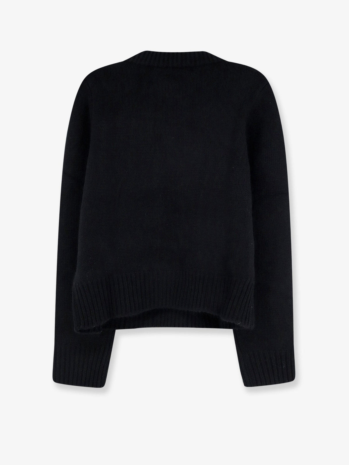 Soft Goat Women's Cashmere Sweater Black, view 2