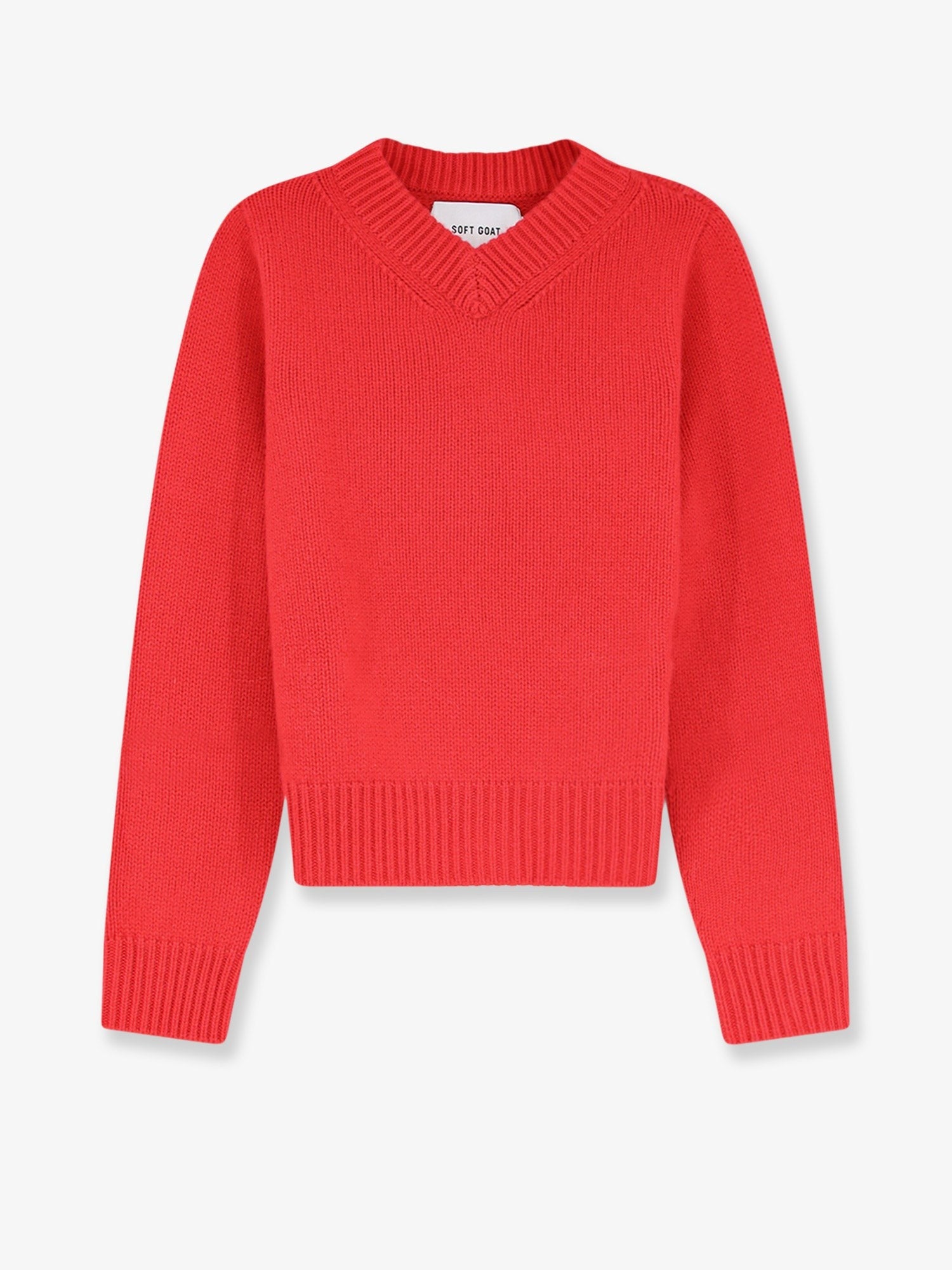 Soft Goat Women's Cashmere Sweater Red