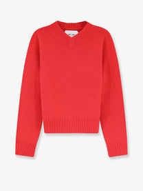 Soft Goat Women's Cashmere Sweater Red