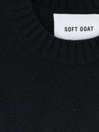 Soft Goat Men's Cashmere Sweater Black, view 3