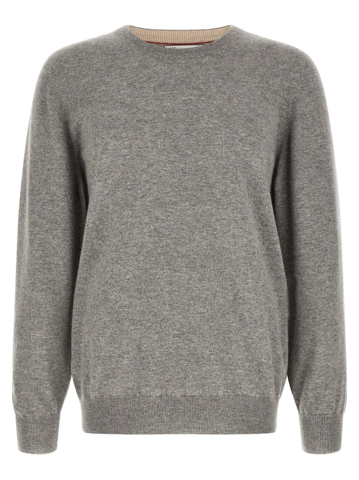 Brunello Cucinelli Cashmere Sweater Grey
