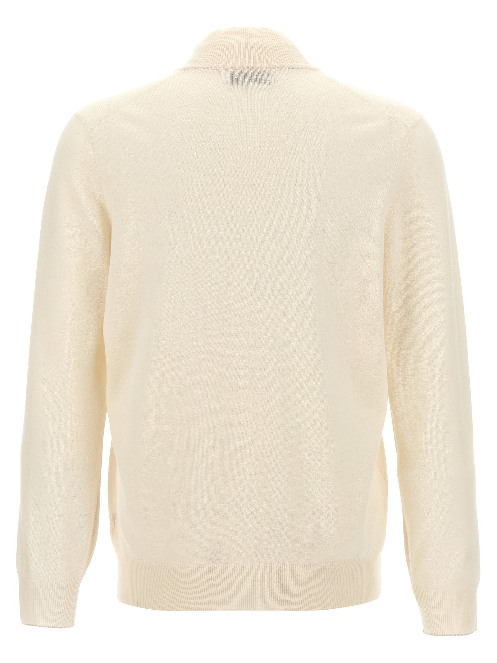 Brunello Cucinelli Cashmere Sweater White