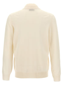 Brunello Cucinelli Cashmere Sweater White