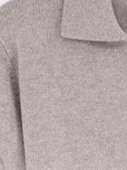Soft Goat Men's Cashmere Sweater Grey, view 3