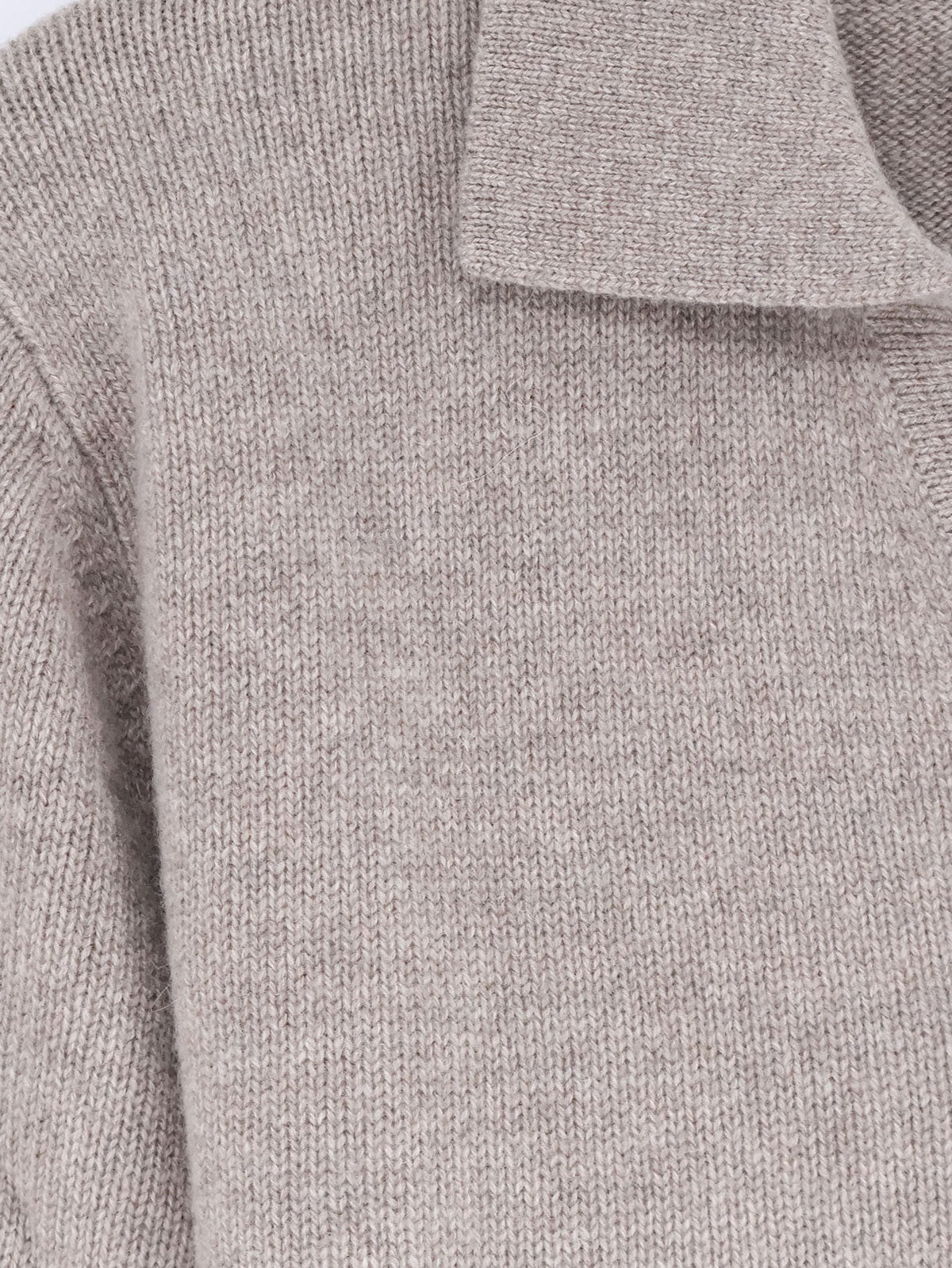 Soft Goat Men's Cashmere Sweater Grey