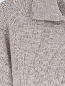 Soft Goat Men's Cashmere Sweater Grey