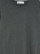 Brunello Cucinelli Men's Cashmere Sweater Grey, view 3
