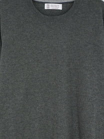 Brunello Cucinelli Men's Cashmere Sweater Grey