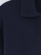 Soft Goat Men's Cashmere Sweater Blue, view 3