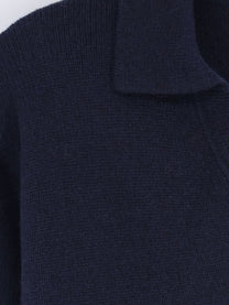 Soft Goat Men's Cashmere Sweater Blue
