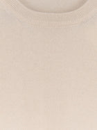 Brunello Cucinelli Men's Cashmere Sweater White, view 3
