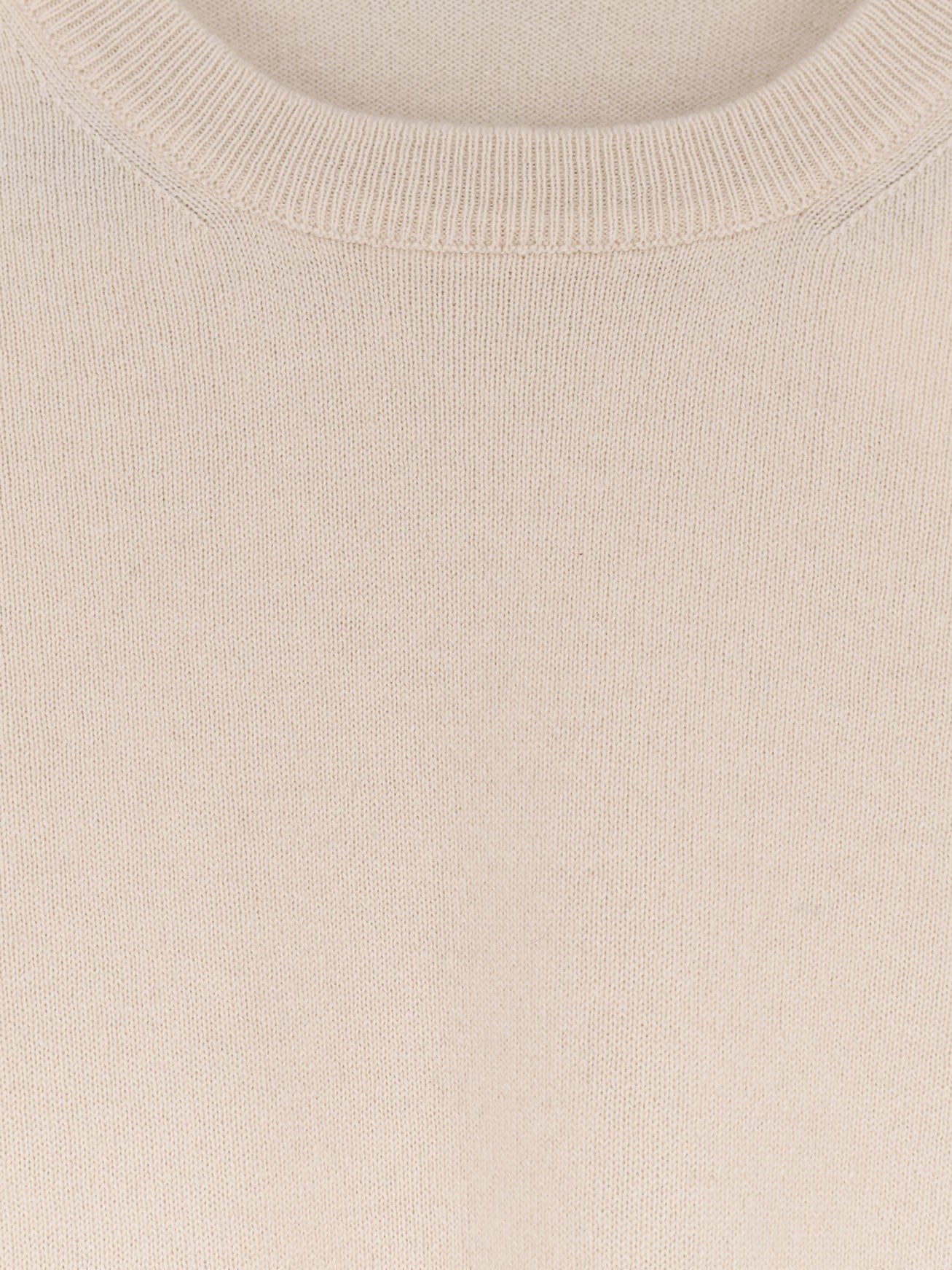Brunello Cucinelli Men's Cashmere Sweater White