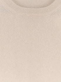 Brunello Cucinelli Men's Cashmere Sweater White