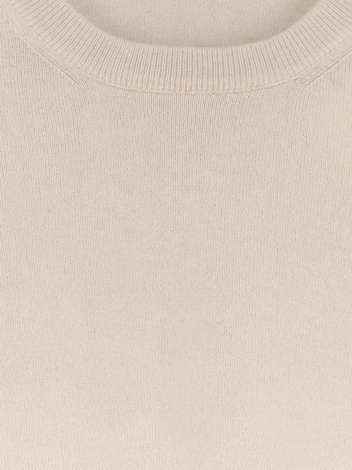 Brunello Cucinelli Men's Cashmere Sweater White, view 3