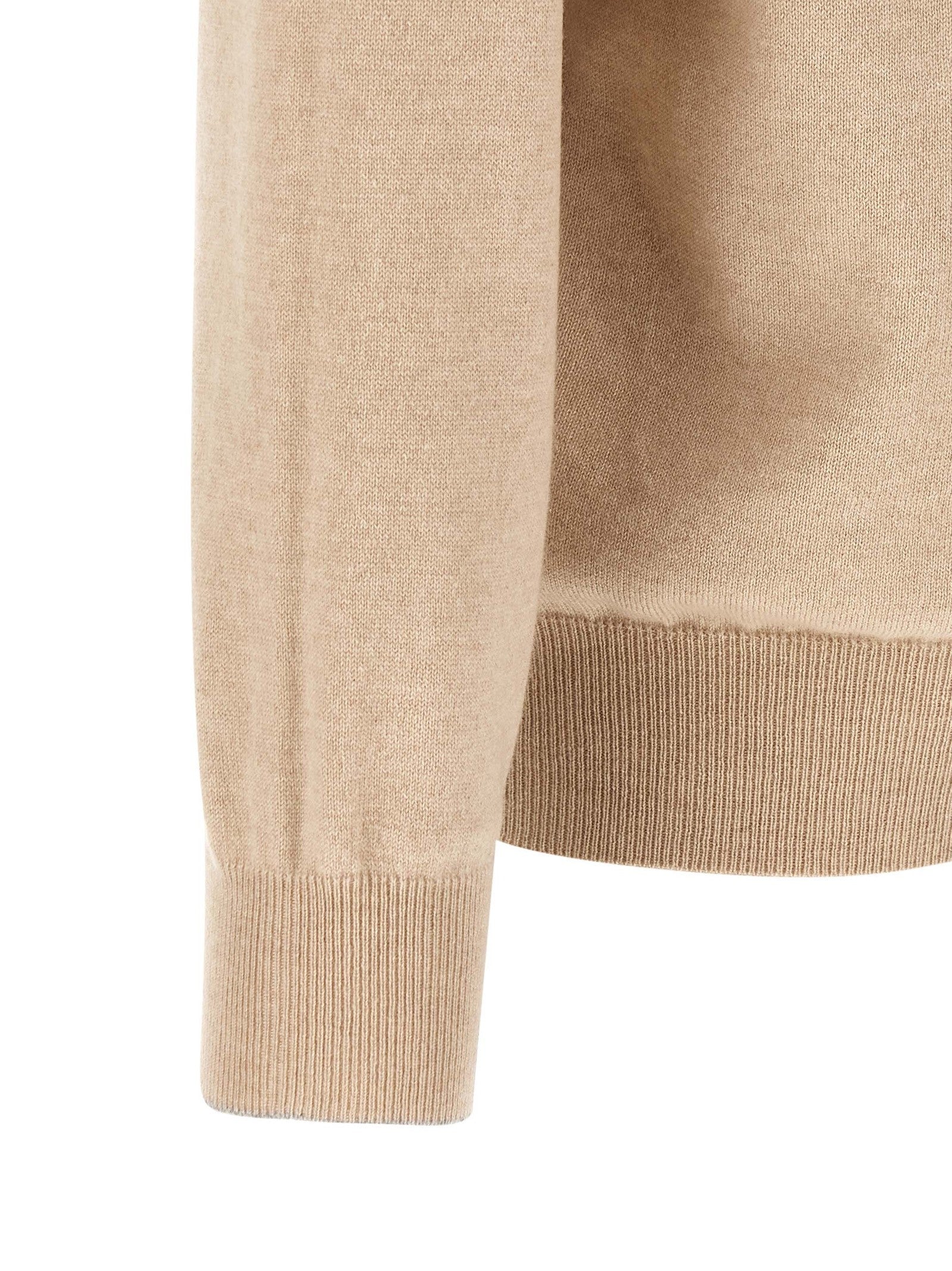 Brunello Cucinelli Cashmere Sweater Beige