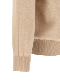 Brunello Cucinelli Cashmere Sweater Beige