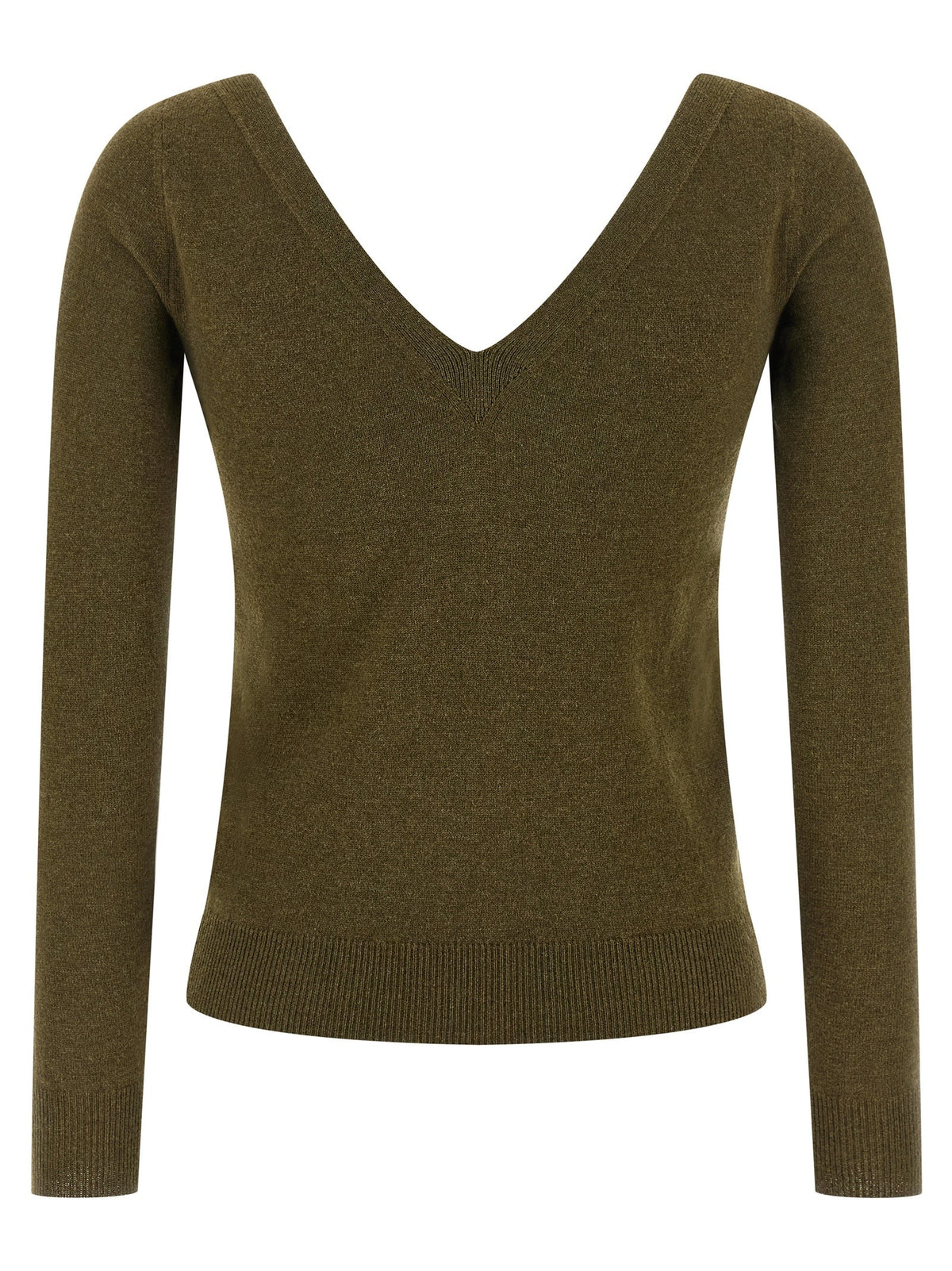 Saint Laurent Cashmere Sweater Green, view 2